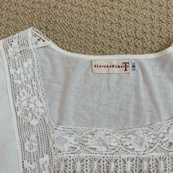 LOVE & LIBERTY Johnny Was Crochet Lace Square Cuff - Picture 7 of 8